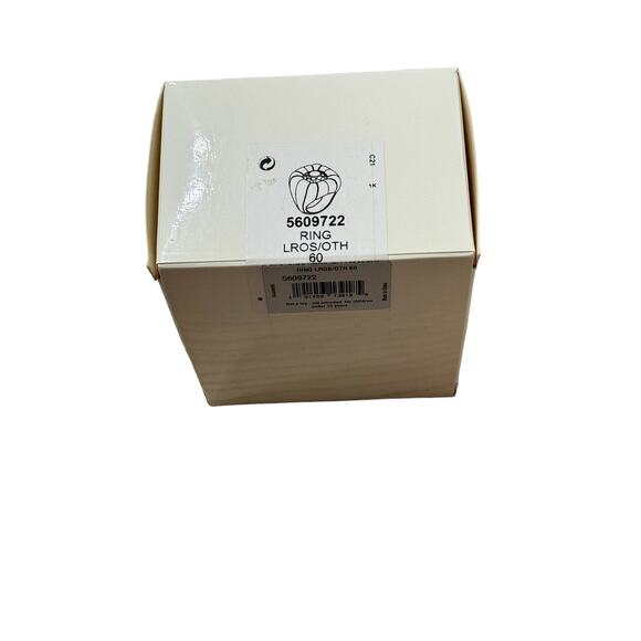 Swarovski Dulcis Cocktail Ring sizen 60 / 9 Green New - Picture 7 of 7